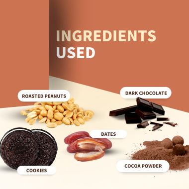 FitFeast: Cookie Fudge Peanut Butter - 400gm