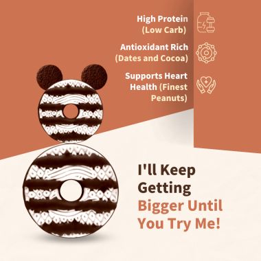 FitFeast: Cookie Fudge Peanut Butter - 400gm