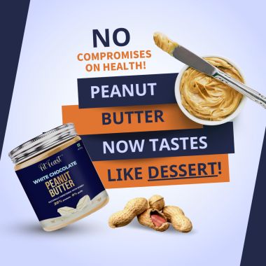 FitFeast: White Chocolate Peanut Butter - 400gm