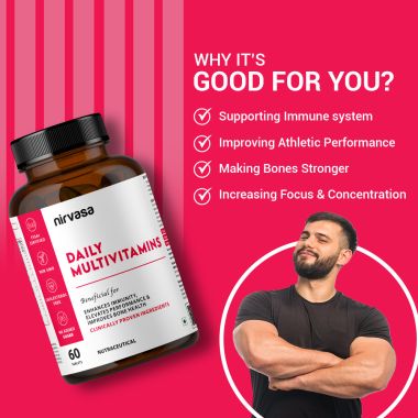 Nirvasa: Daily Multivitamin Tablets - 60 Tablets