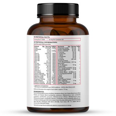 Nirvasa: Daily Multivitamin Tablets - 60 Tablets
