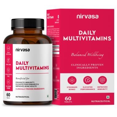 Nirvasa: Daily Multivitamin Tablets - 60 Tablets