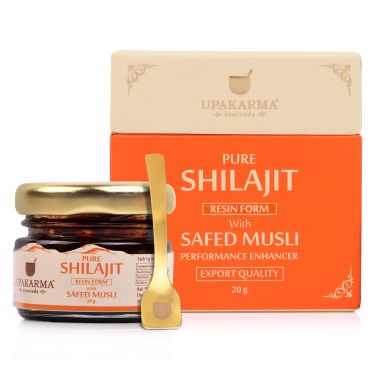 UPAKARMA: Pure Shilajit Resin Form - 20gm