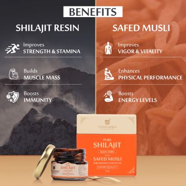 UPAKARMA: Pure Shilajit Resin Form - 20gm