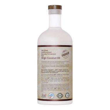 Pure Nutrition: Special Offer -Cold Pressed Raw Virgin Coconut Oil & Cold Pressed Raw Virgin Olive Oil Combo- Glass Bottle - 500ml Each