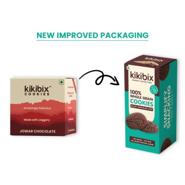 Kikibix: Millet Chocolate Chip Cookies - 130gm