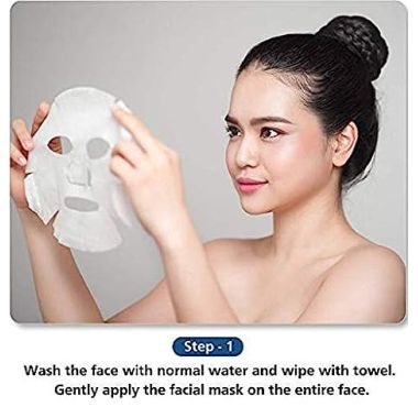 Mirabelle: Pearl + Charcoal Dual System Facial Sheet Mask - 25ml