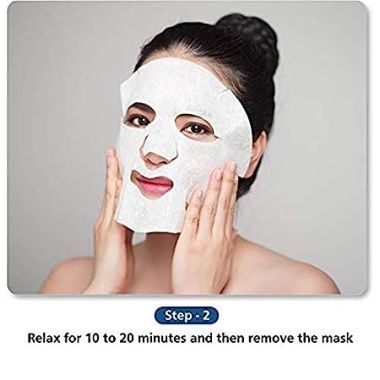 Mirabelle: Pearl + Charcoal Dual System Facial Sheet Mask - 25ml