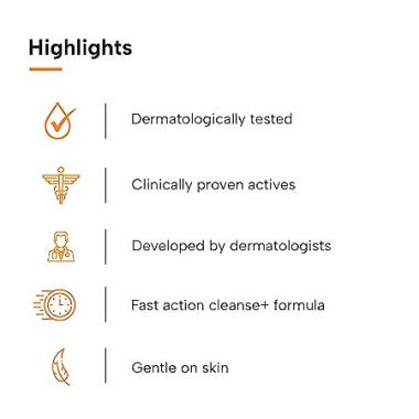 Dermatouch: Vitamin C 3% Face Wash - 70gm