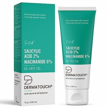 Dermatouch: Salicylic Acid 2% Niacinamide 6% Anti-Acne Oil Free Gel - 70gm