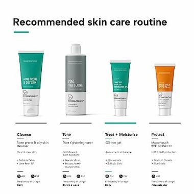 Dermatouch: Salicylic Acid 2% Niacinamide 6% Anti-Acne Oil Free Gel - 70gm