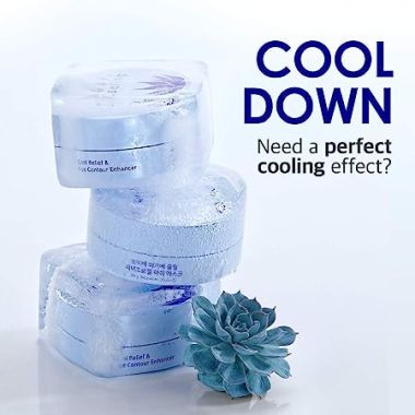 Petitfee: Agave Cooling Hydrogel Eye Mask 5 Blue Energy Complex Patch Pack Of 60 - 84gm