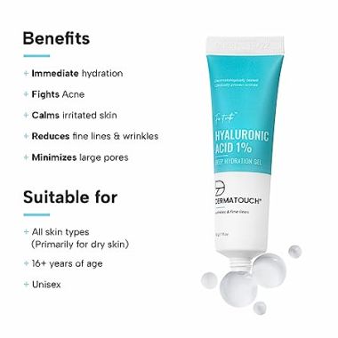 Dermatouch: Hyaluronic Acid 1% Hydration Gel - 30gm