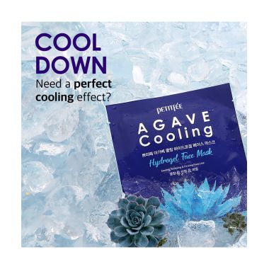 Petitfee: Agave Cooling Hydrogel Face Mask - 32 gm