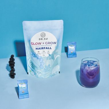 DR. SU: Grow X Glow For Hairfall - 30 Sachets