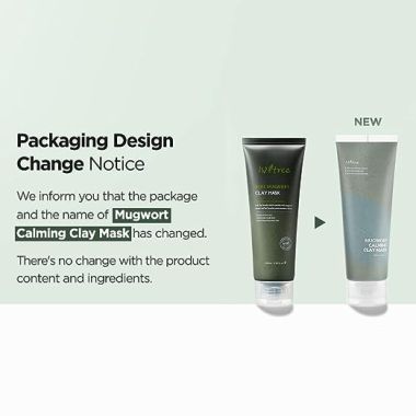 Isntree: Mugwort Calming Clay Mask - 100ml