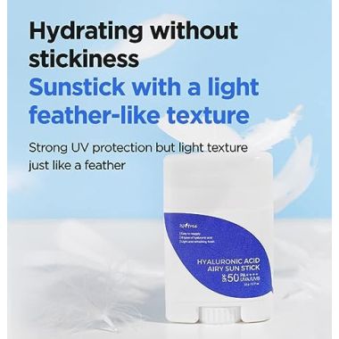 Isntree: Isntree Hyaluronic Acid Airy Sun Stick (Pack Size:22g)