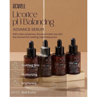 Acwell: Licorice pH Balancing Advance Serum - 10ml