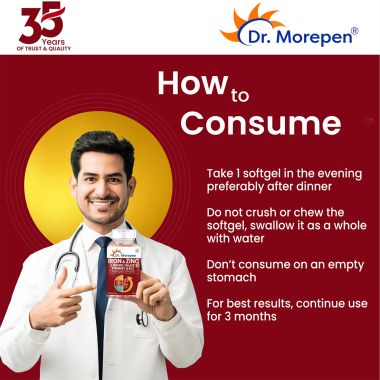 Dr. Morepen: Iron & Zinc Tablets - Immunity & Hemoglobin Booster - 60 Tablets