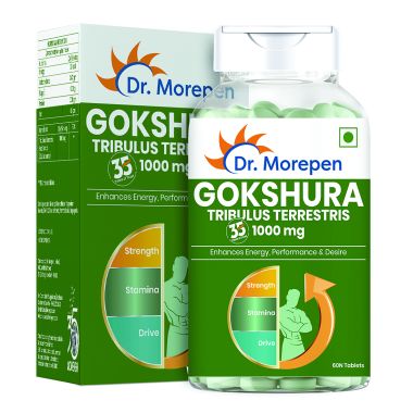 Dr. Morepen: Gokshura Tablets For Men\'s Wellness - Boost Stamina - 60 Tablets