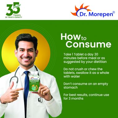 Dr. Morepen: Gokshura Tablets For Men's Wellness - Boost Stamina - 60 Tablets