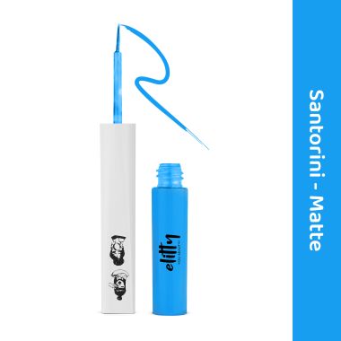 Elitty Beauty: Eye Gotta Feeling -Santorini- Light Blue - Pop Eyeliner Matte