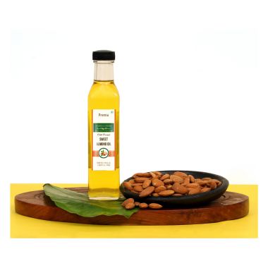 Healthy Fibres: Cold Pressed Almond Oil - 100ml