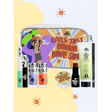 Elitty Beauty: Girls Just wanna have sun Kit (Light)- Complete Makeup Kit for Teens - Pack of 7