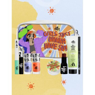 Elitty Beauty: Girls Just wanna have sun Kit (Deep) - Complete Makeup Kit for Teens - Pack of 7