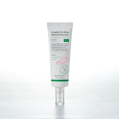 AXIS-Y: Complete No-Stress Physical Sunscreen SPF 50+ - 50ml