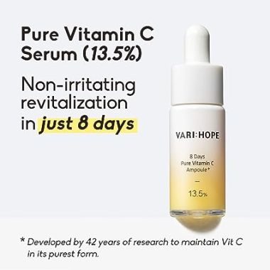 VariHope: 8 Days Brightening Serum With Pure Vitamin C - 15gm