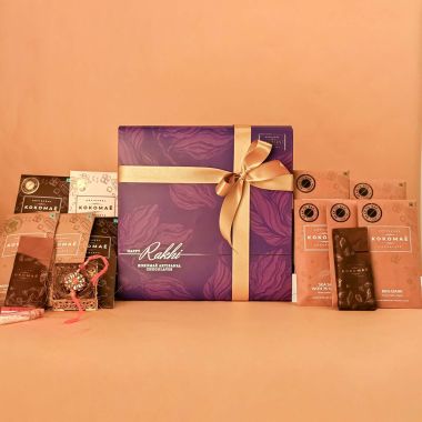 Kokomae: Regal Chocolate Hamper for Rakshabandhan