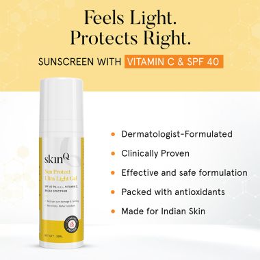 SkinQ: Sun Protect Ultra Light Gel - 30ml