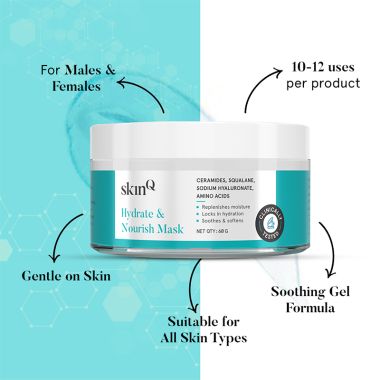 SkinQ: Hydrate & Nourish Mask - 60gm