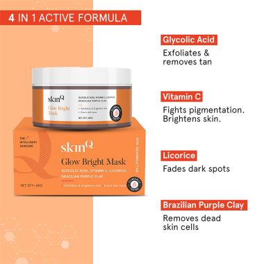 SkinQ: Glow Bright Mask - 60gm