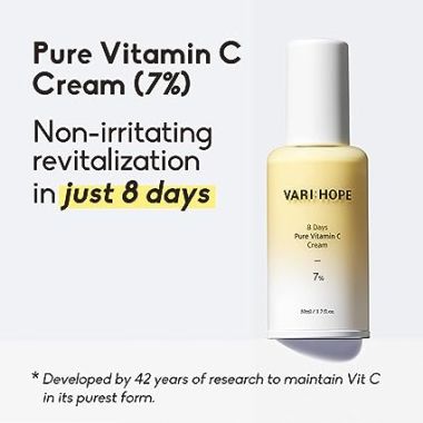 VariHope: 8 Days Brightening Cream With Pure Vitamin C - 50ml