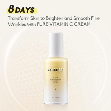 VariHope: 8 Days Brightening Cream With Pure Vitamin C - 50ml