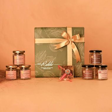 Kokomae: Lavish Rakshabndhan Hamper with coated nuts