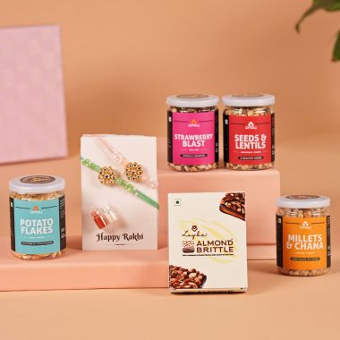 Omay Foods: Brother's Delights Rakhi Gift Box