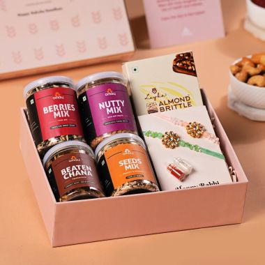 Omay Foods: Nourishing Treats Rakhi Gift Box