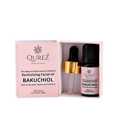 Qurez: Bakuchiol Revitalizing Facial Oil - 10ml