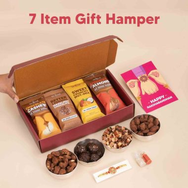 Eat Better: Rakhi Gift Hamper - 7 Items