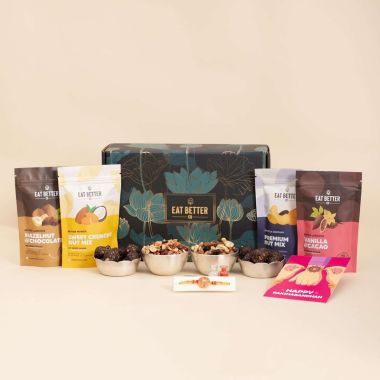 Eat Better: Rakhi Gift Hamper for Brother - 7 items