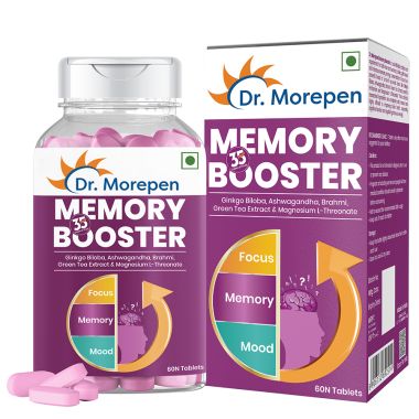Dr. Morepen: Memory, Focus & Mood Tablets - 60 Tablets