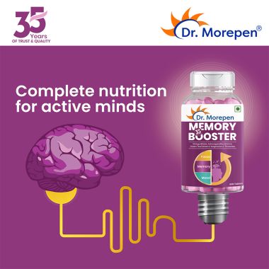 Dr. Morepen: Memory, Focus & Mood Tablets - 60 Tablets