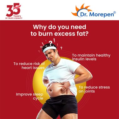 Dr. Morepen: Fat Burner Tablets - 60 Tablets