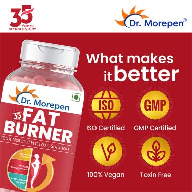 Dr. Morepen: Fat Burner Tablets - 60 Tablets