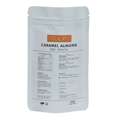 CCOLATO: Caramel Almond - 200gm