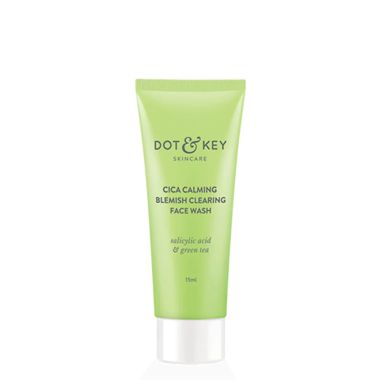 Dot & Key: Mini Cica Calming Blemish Clearing Face Wash - 15ml