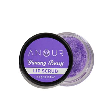 Anour: Mini Yummy Berry Lip Scrub- 5gm